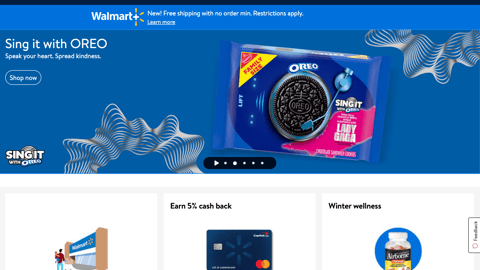 Walmart 'Sing It with Oreo' Carousel Ad